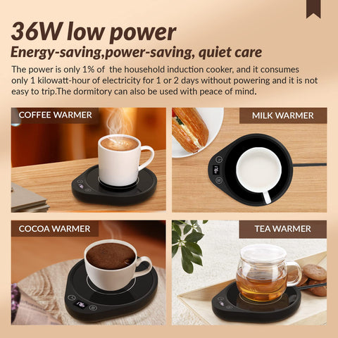 letme mug warmer large heating panel suitable for most cups