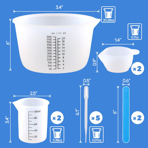 LET'S RESIN finger cots pack keeps fingers clean during resin work.