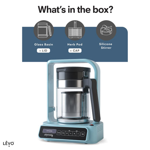 LEVO C decarboxylator function enables precise herbal activation