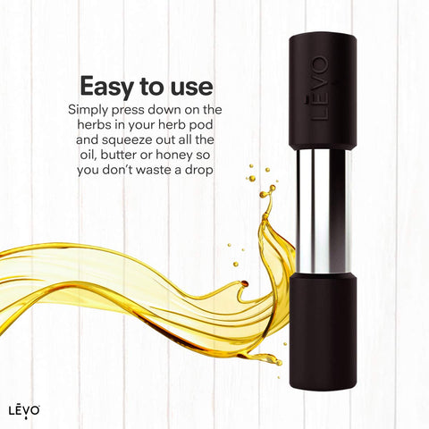 LEVO Herb Press makes pressing effortless to recover more infusion yield.