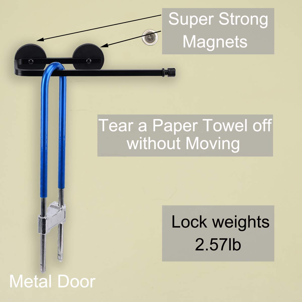 LEVOSHUA rubber-coated magnets prevent surface damage during use