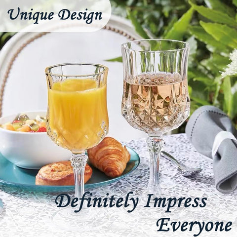 LEYIQU vintage-style glasses suitable for home entertaining, holidays, and corporate gatherings.