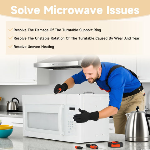 LEYURISE easy-install steps illustrate quick DIY replacement
