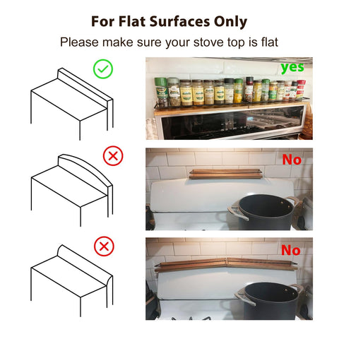 LFILONRO two-piece set fits 15-inch stoves for organized cooking