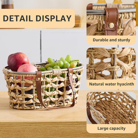 LGENHOOM storage basket ideal for fruit or vegetable organization