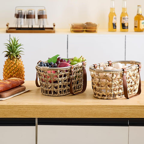 LGENHOOM egg basket ideal for hanging on shelves