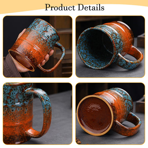 LGQ 20oz mug with large handle for a secure grip
