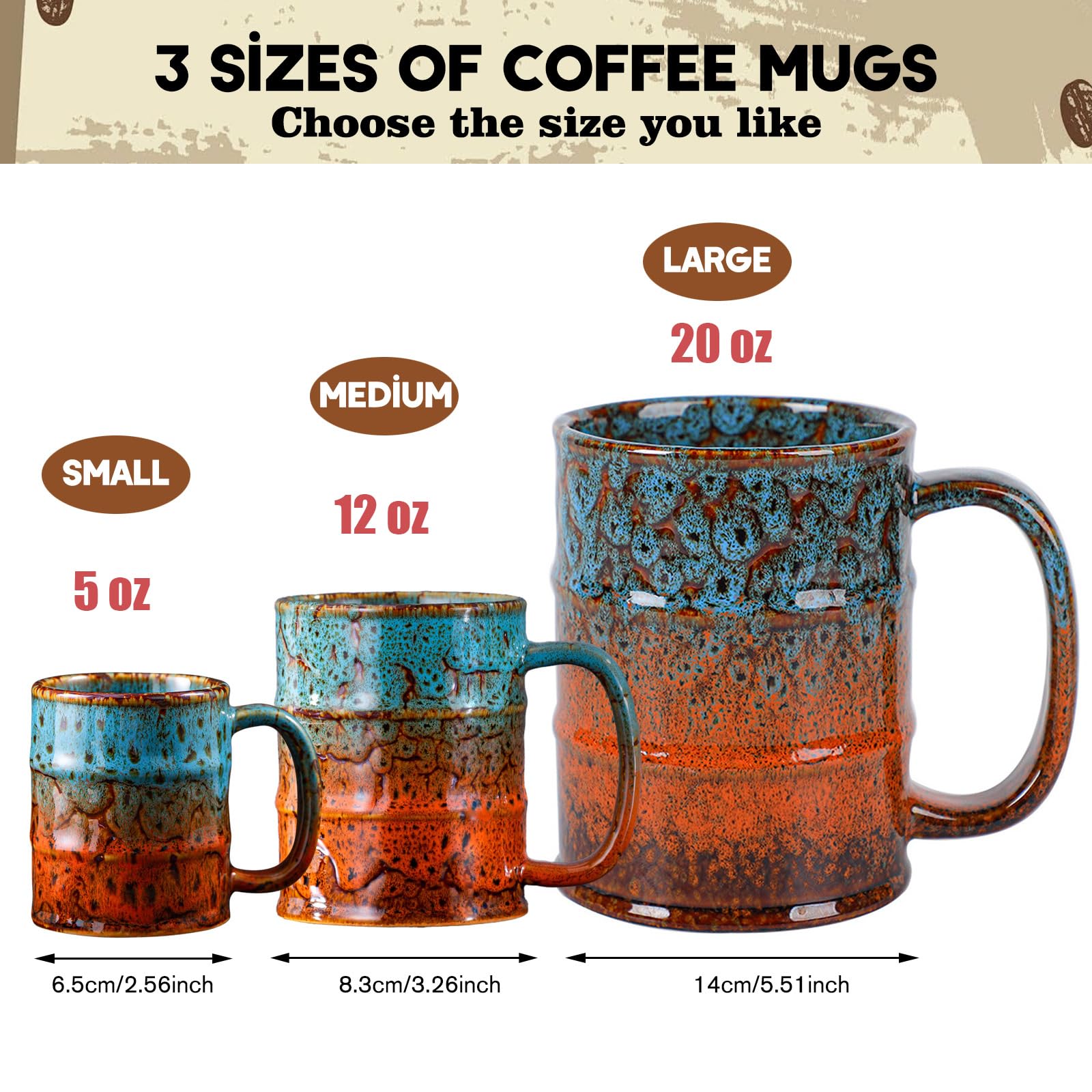 LGQ 20oz microwave-safe mug keeps drinks warm comfortably