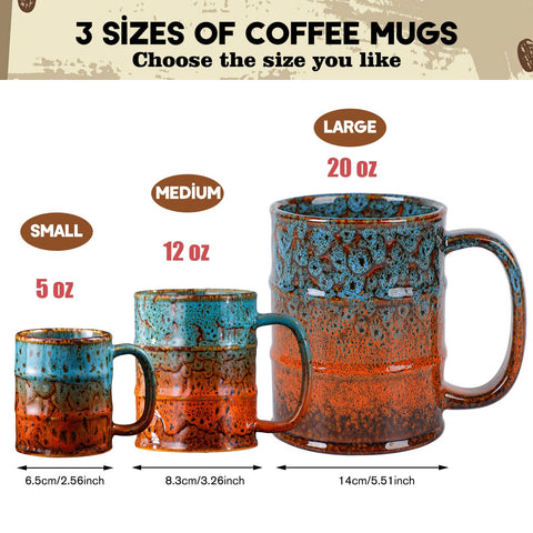 LGQ 20oz microwave-safe mug keeps drinks warm comfortably
