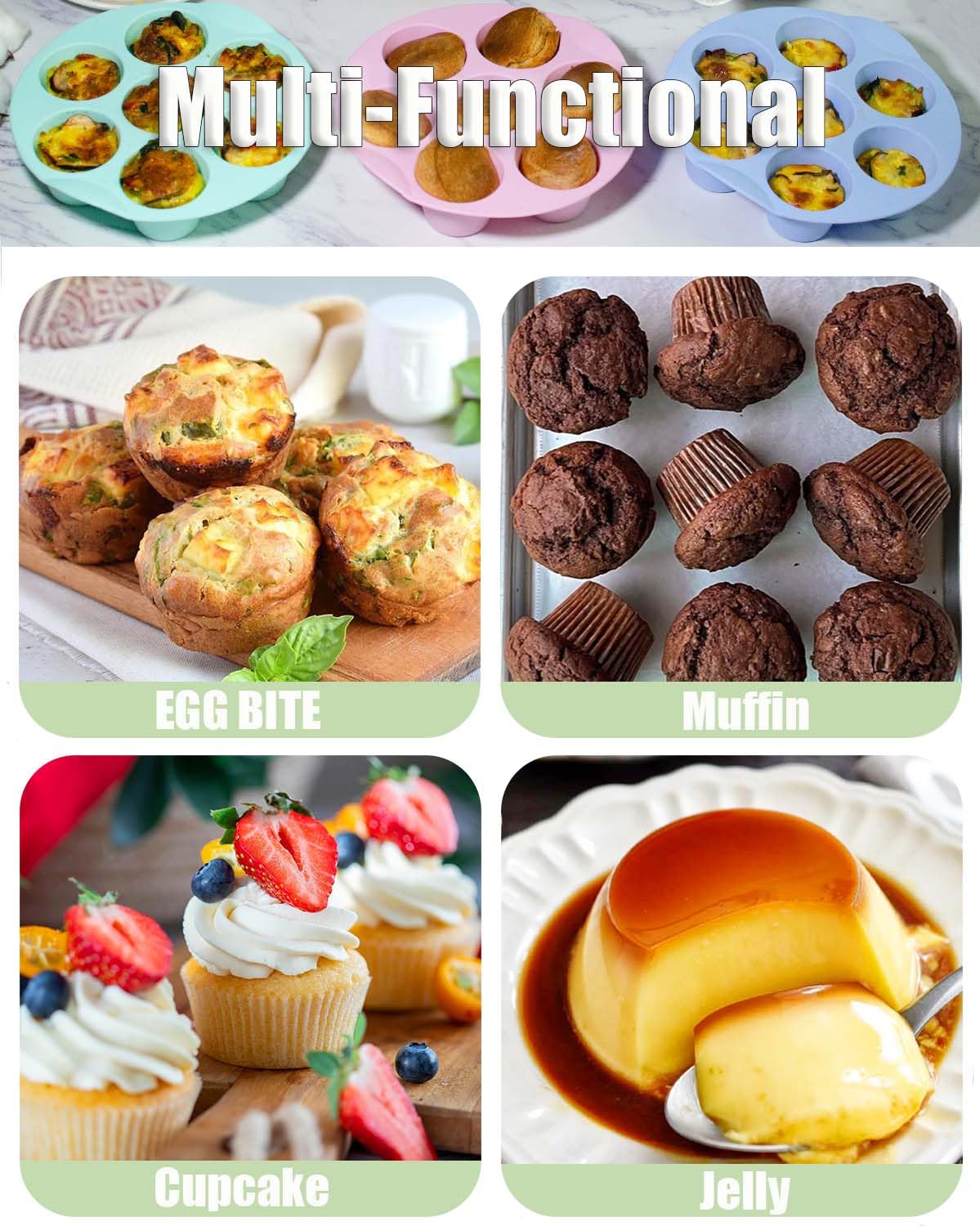 LGQUK egg mold set ideal for birthdays, holidays, or casual family breakfasts.