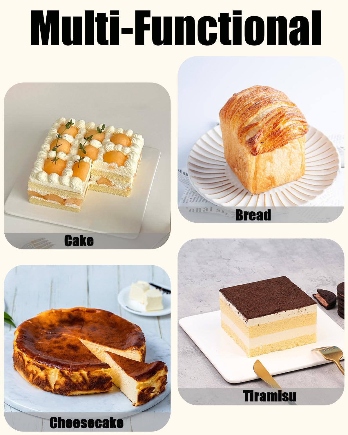 LGQUK dishwasher-safe silicone bakeware for easy cleanup.