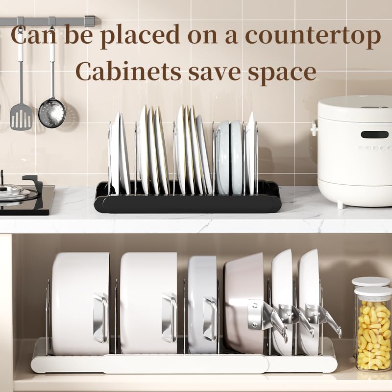 Lhieiayh non-slip silicone feet stabilize the unit on countertops.