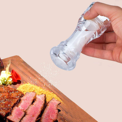LHS BPA-free clear material ensures safe spice storage