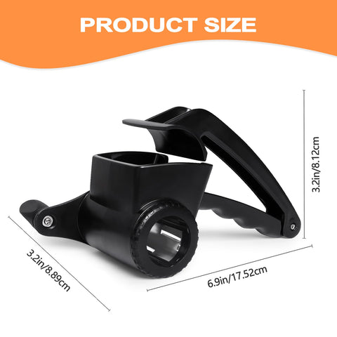 LHS Cheese Grater Hand Crank durable materials ensure long-lasting kitchen tool.