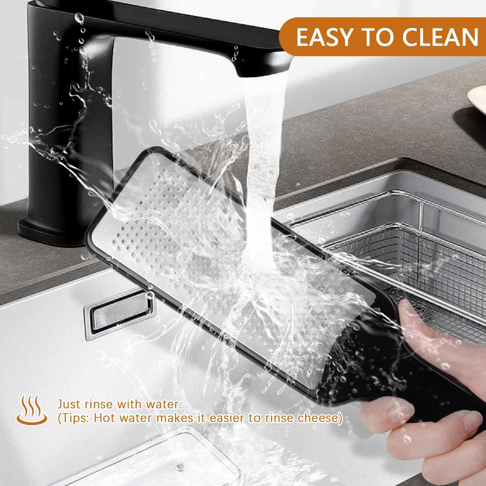 LHS Compact hanging-friendly storage for easy kitchen organization.
