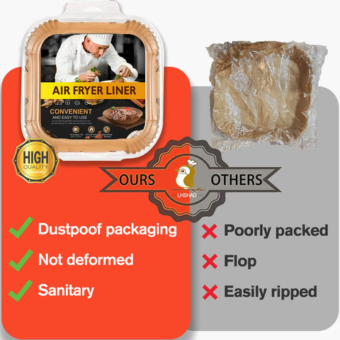 LHSHAD parchment is BPA and PFAS free for safe cooking.