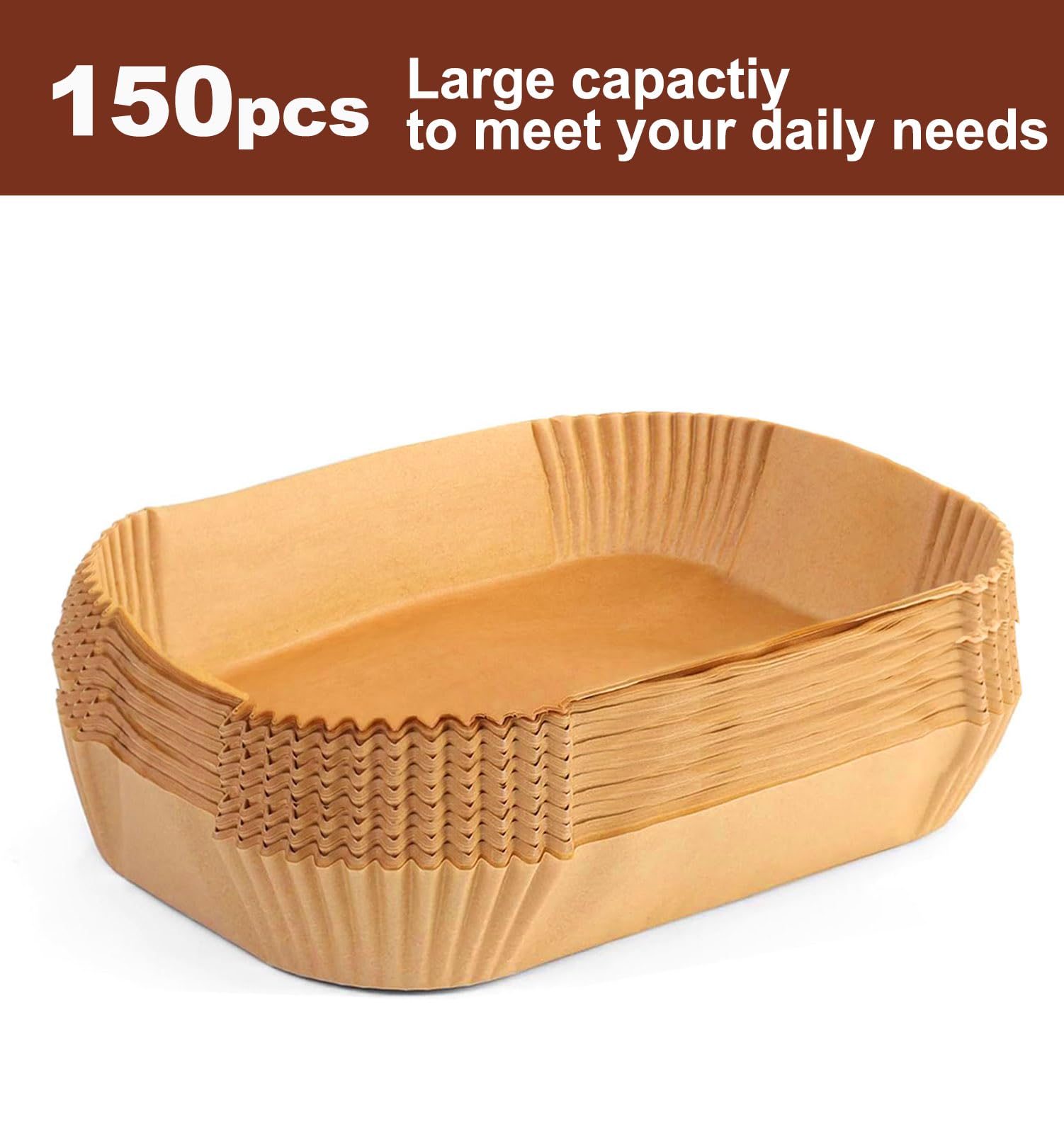 LHSHAD food-grade parchment liner crafted from unbleached material.