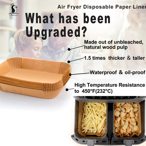 LHSHAD heat-resistant parchment paper withstands up to 450F