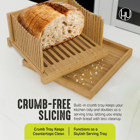 LHU large loaf stability for flat, steady cutting.