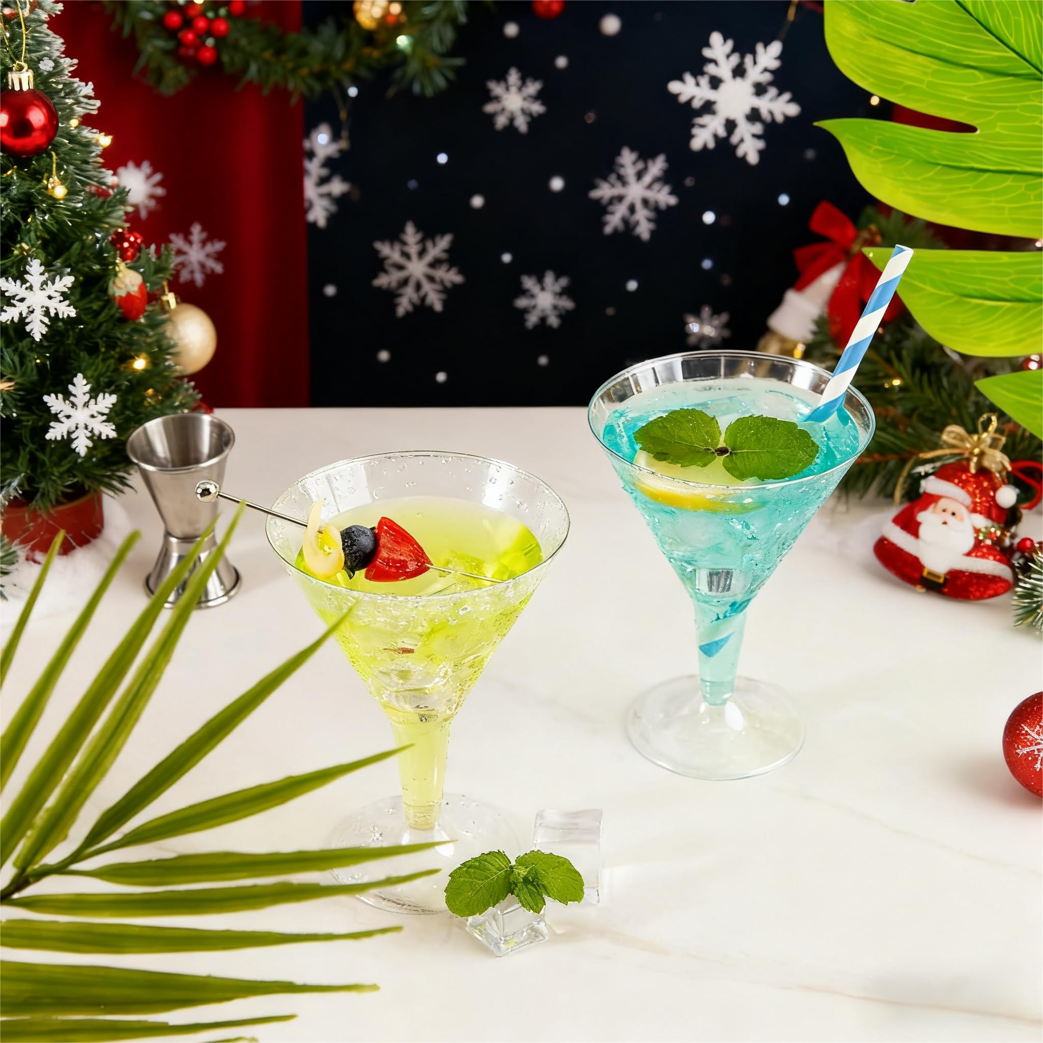 Liacere wedding party plastic glasses add elegant presentation to events