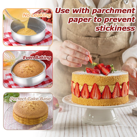 LIANYU even heating for balanced cake layers and even stacking.