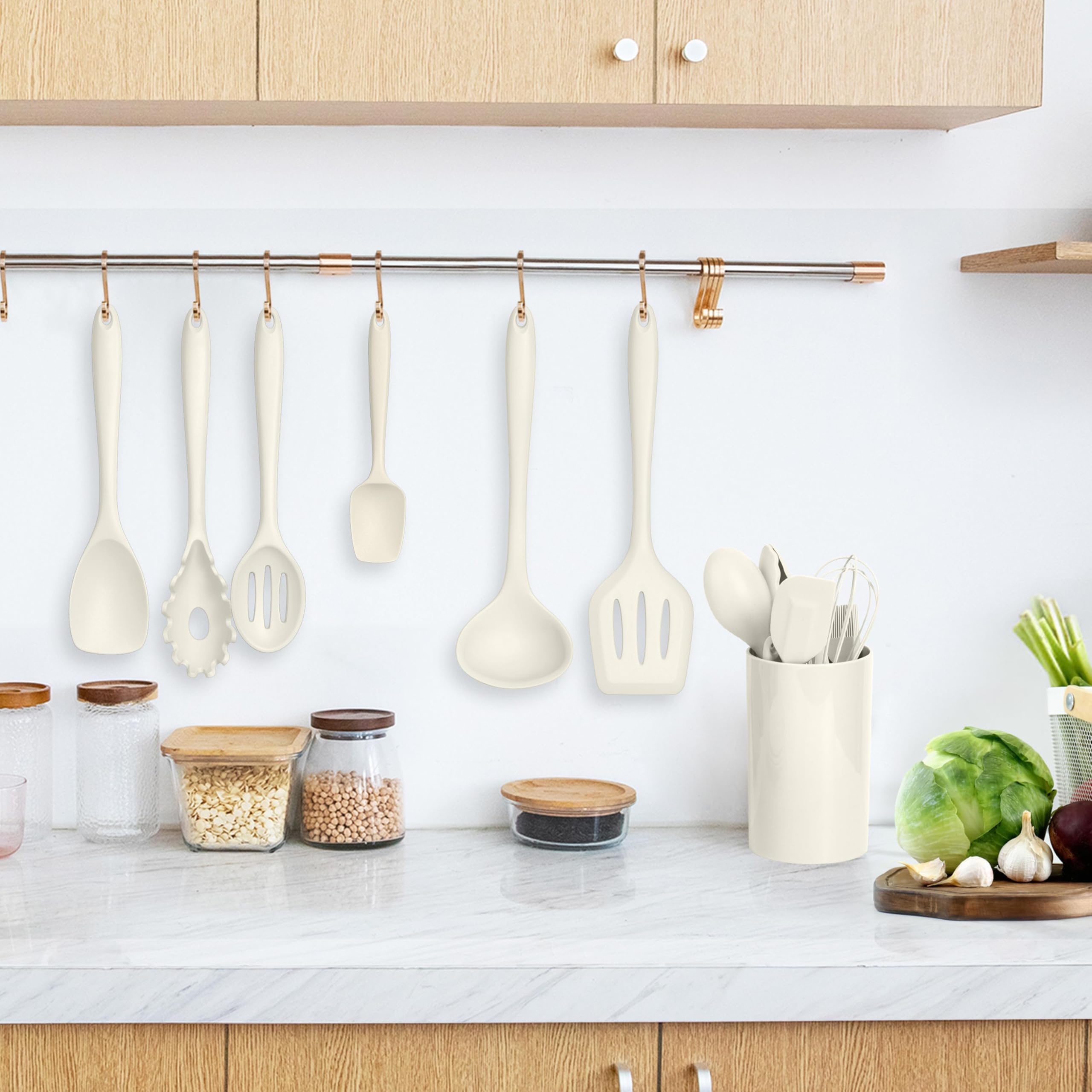 LIANYU heat-resistant spatula withstands high temp safely