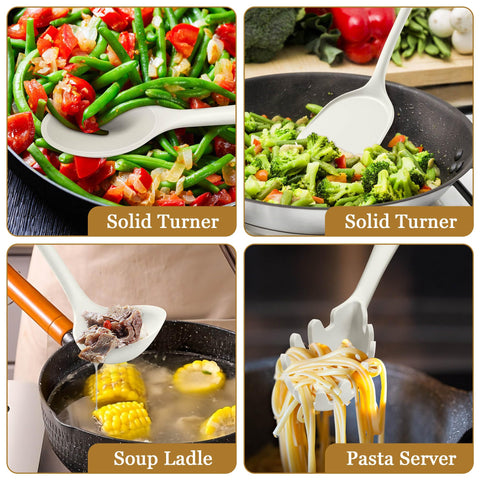 LIANYU spatula spoon versatile for baking, sautéing, and frosting.