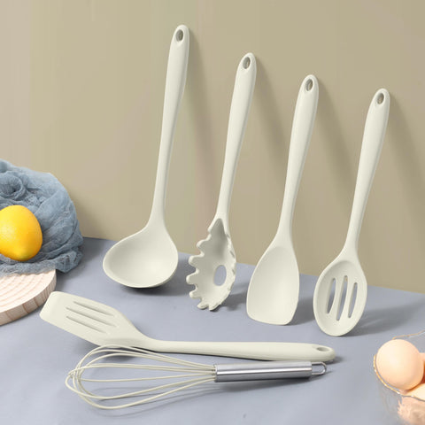 LIANYU slotted turner protects nonstick pans while flipping