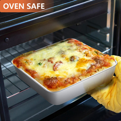 LIANYU brushed surface allows easy food release and quick cleanup after baking