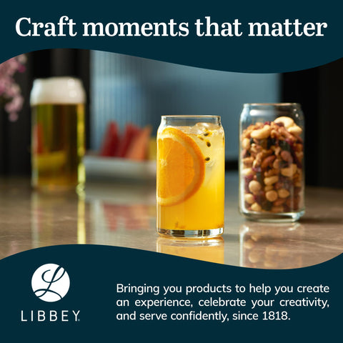 Libbey classic can tumbler cocktails ready to serve in style