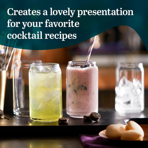 Libbey classic can tumbler dishwasher safe icon emphasizes quick cleaning