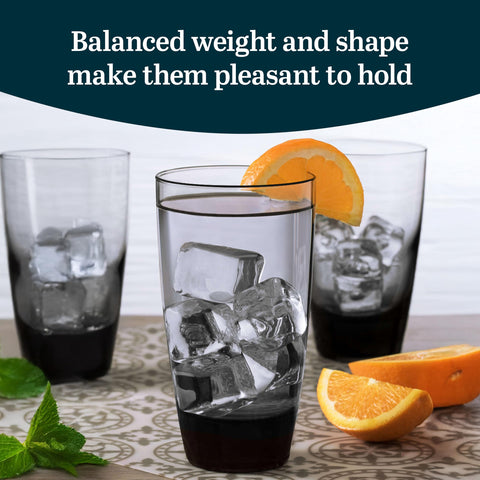 Libbey 12-pack 18oz tumblers showcasing timeless style for any table setting