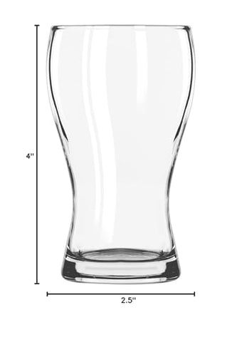 Libbey Mini Pub Glass 5oz side view, durable for home or bar service.