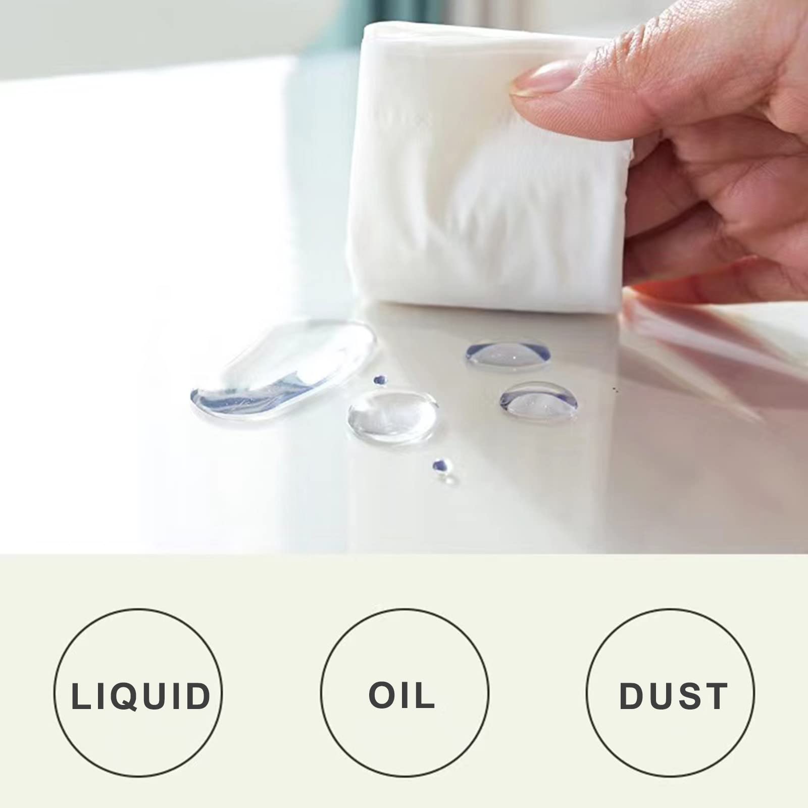 LIBERECOO wipe-clean surface simplifies post-meal cleanup with a damp cloth