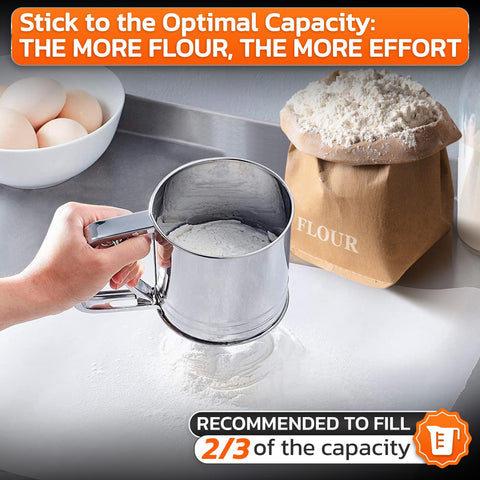 Essential kitchen tool for precise sifting in cookies and desserts