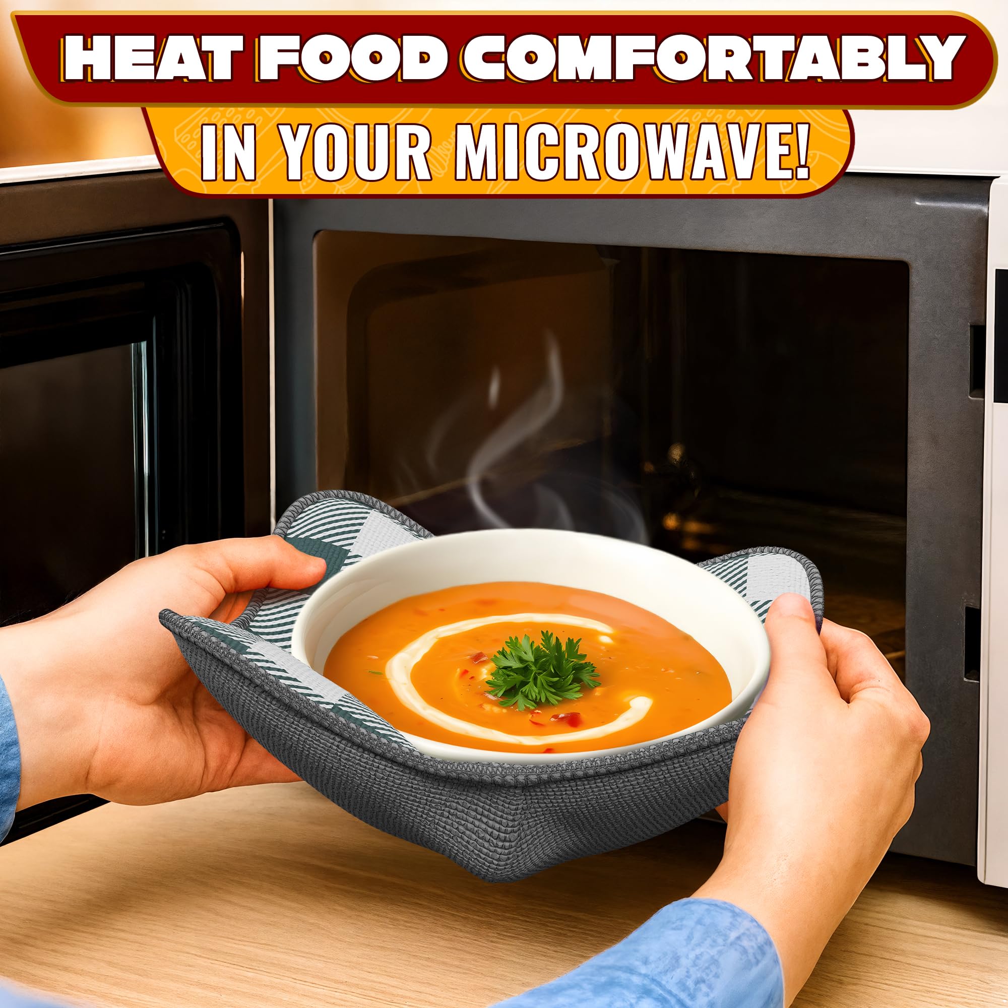 Compact 7.5 by 7.5 inch design fits on crowded counters