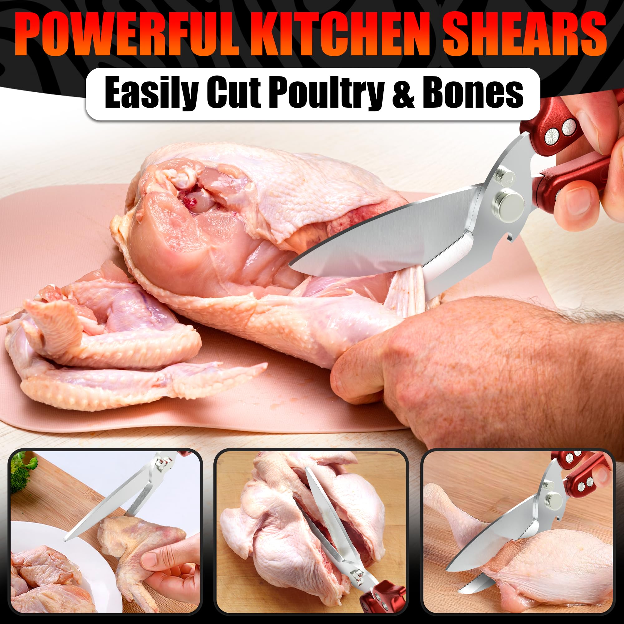 LIBERHAUS safety lock keeps blades secure when stored