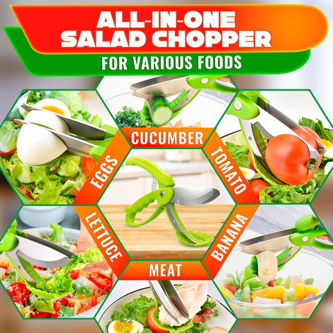 LIBERHAUS doubles as a vegetable cutter for quick meal prep
