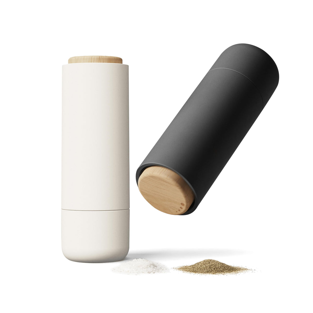LIBKEN non-spill grinder with upgraded power for precise seasoning.