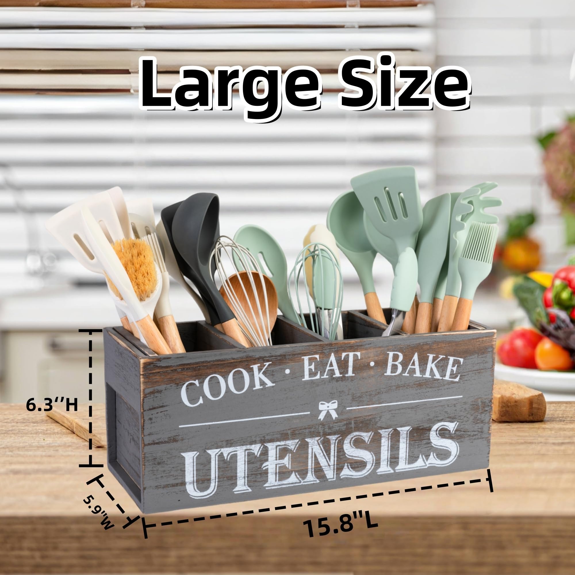 LIBODOUR light-grey finish complements modern kitchens