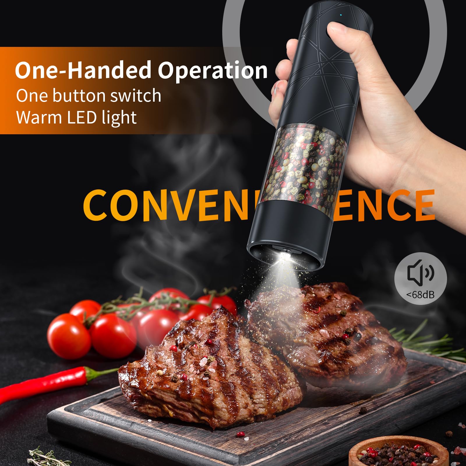 Lidaop two-pack demonstrates easy one-handed operation for busy kitchens