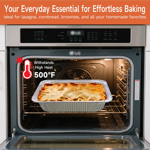 Lideropa grill-safe aluminum pan for outdoor cooking.