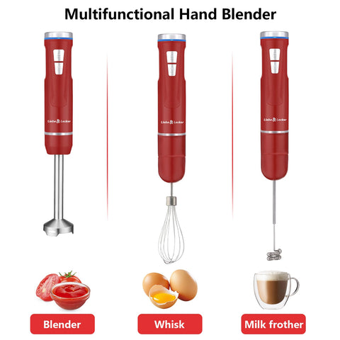 Liebe&Lecker cordless design supports travel and outdoor blending.