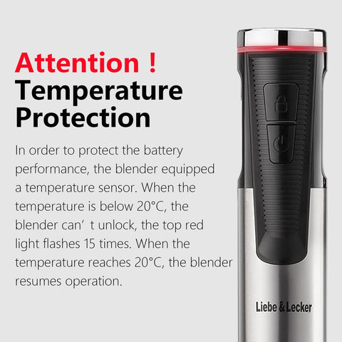 Liebe&Lecker milk frother attachment creates silky foams.