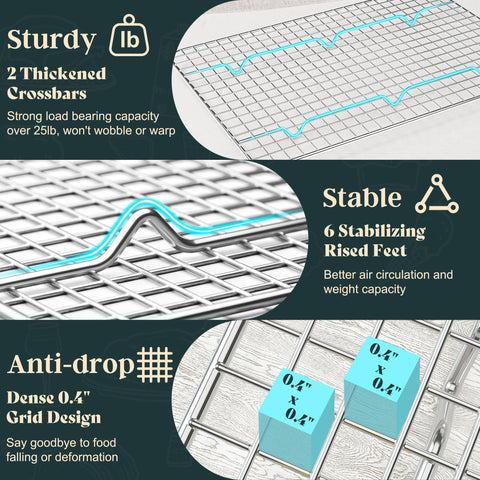 LIEMAND multipurpose rack used as drying rack and riser in a kitchen