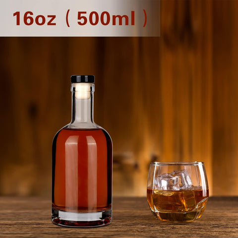 Liengoron glass bottle cork airtight seal preserves beverage