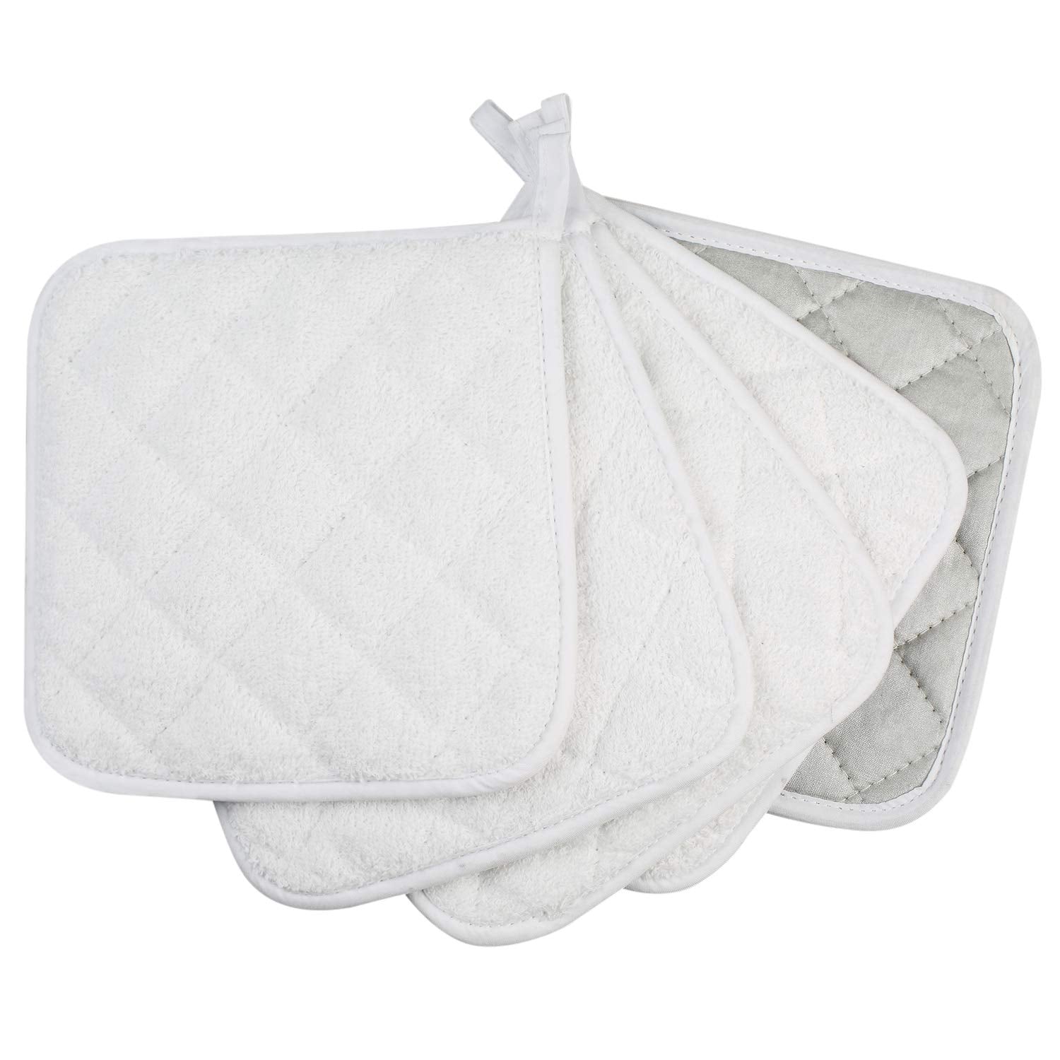 Lifaith terry cotton on one side with silverstone lining for flexible grip