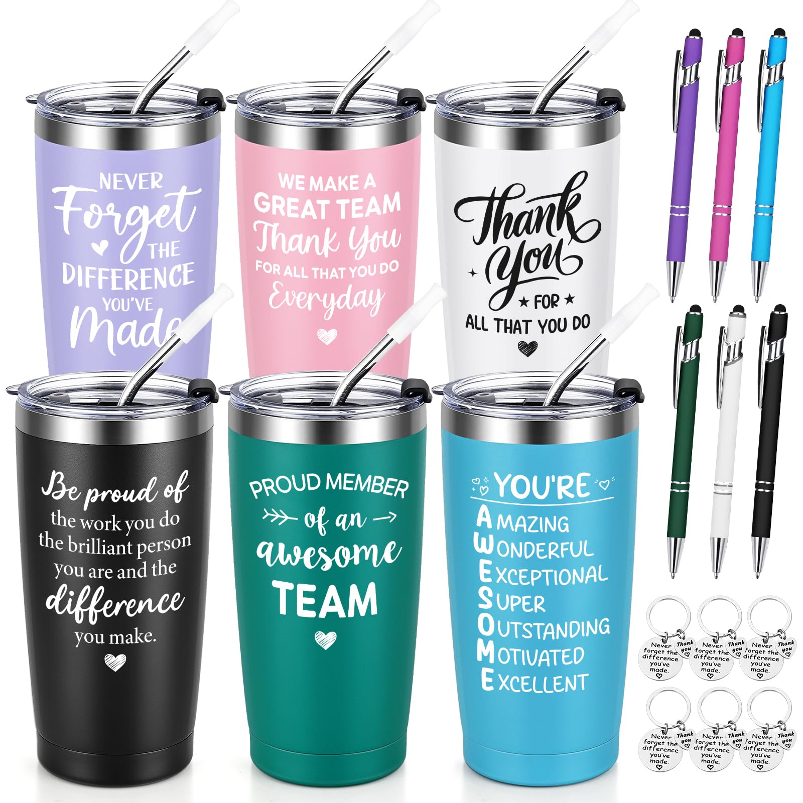 Lifecapido 6 set insulated tumbler with a sleek finish for daily office use and team appreciation