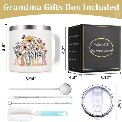 Lifecapido Abuela 14oz mug open-mouth design simplifies refills
