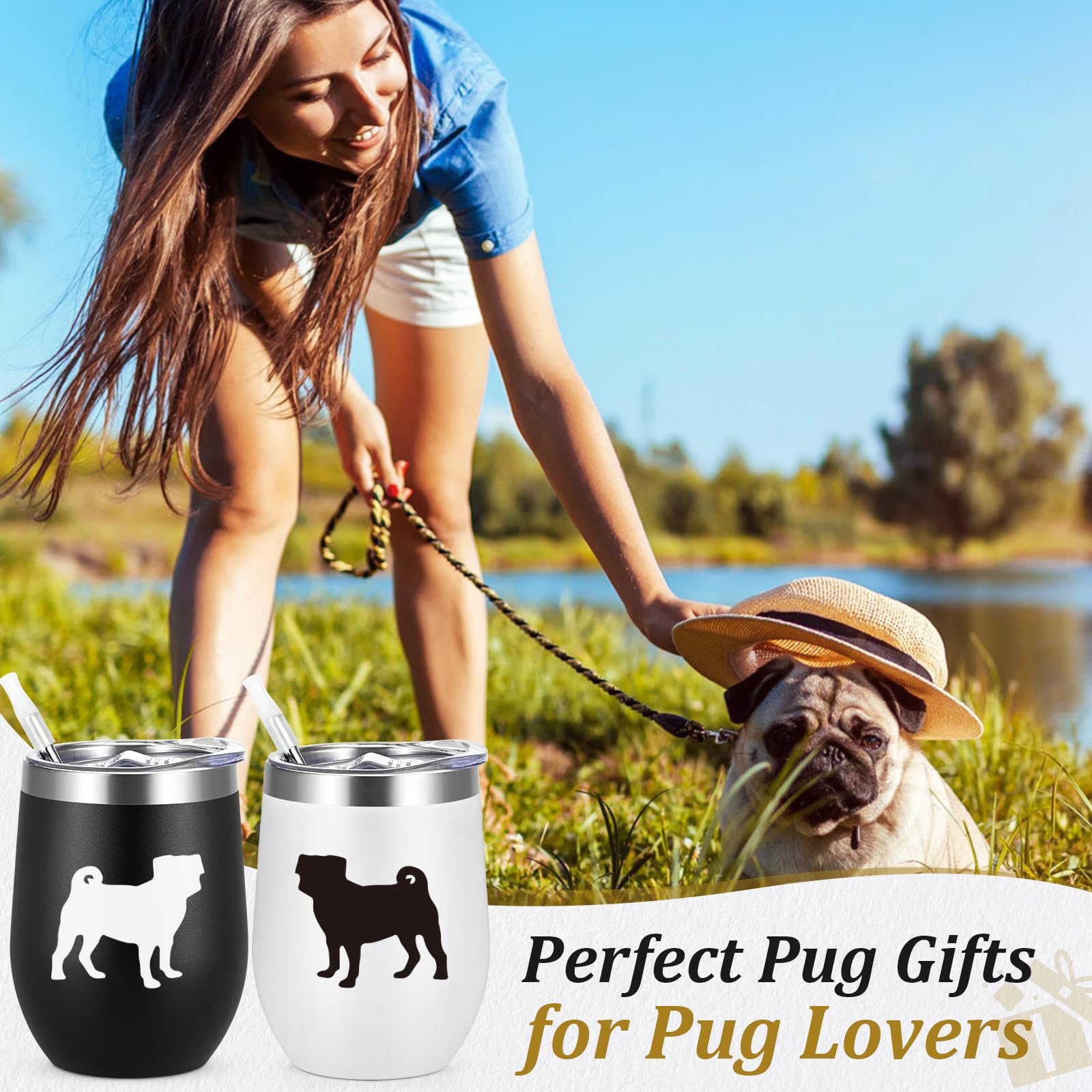 Lifecapido dog lovers gift packaging tumbler set, ideal for gifting on special occasions.